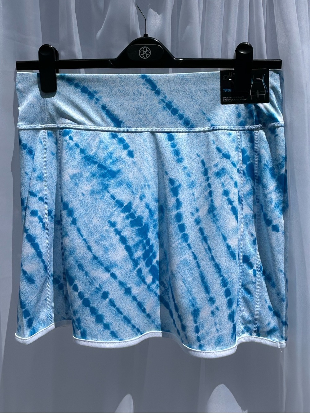 Callaway Light Blue Tie-Dye Skater Tennis Skirt
